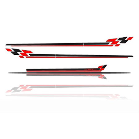 Kit Fiat Punto Adesivo Faixa Lateral e Mala