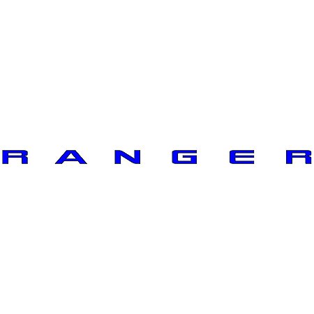 Adesivo Letreiro Tampa Traseira Ford Ranger 2013