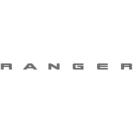 Adesivo Letreiro Tampa Traseira Ford Ranger 2013