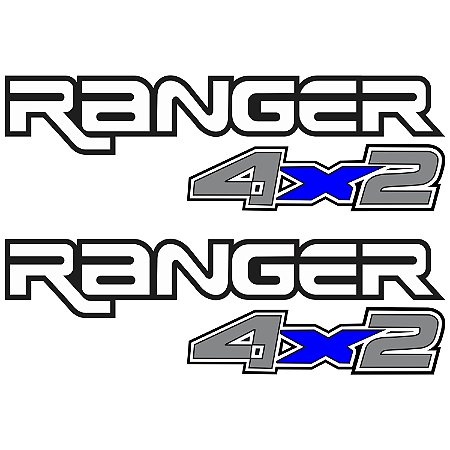 Adesivos Faixa Caçamba Ford Ranger 4x2