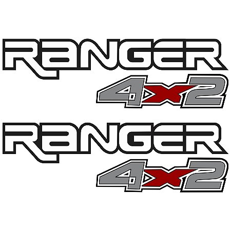 Adesivos Faixa Caçamba Ford Ranger 4x2