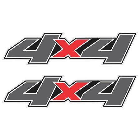 Emblema Adesivo 4x4 Ford Ranger 2008 Par