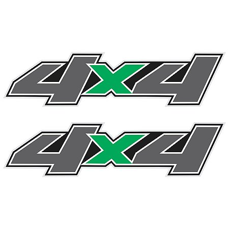 Emblema Adesivo 4x4 Ford Ranger 2008 Par