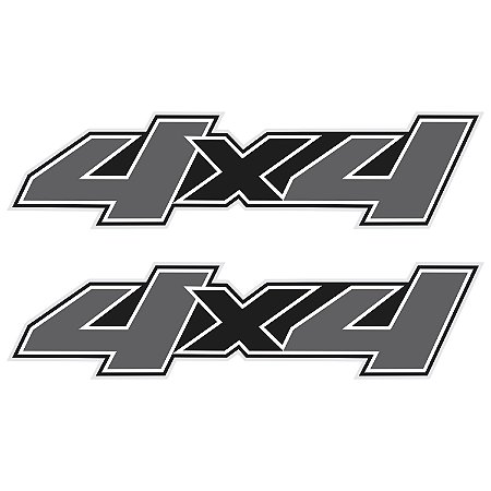 Emblema Adesivo 4x4 Ford Ranger 2008 Par