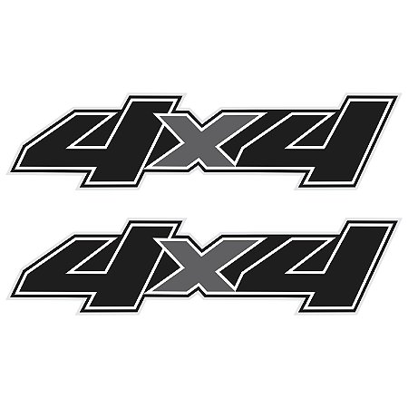 Emblema Adesivo 4x4 Ford Ranger 2008 Par