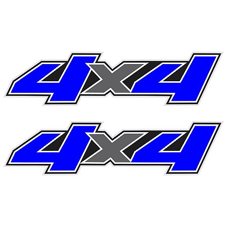 Emblema Adesivo 4x4 Ford Ranger 2008 Par