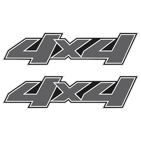 Emblema Adesivo 4x4 Ford Ranger 2008 Par