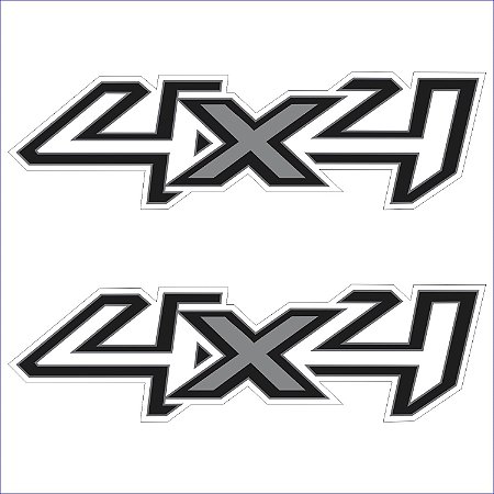 Emblema Adesivo 4x4 Ford Ranger 2014