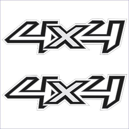 Emblema Adesivo 4x4 Ford Ranger 2014