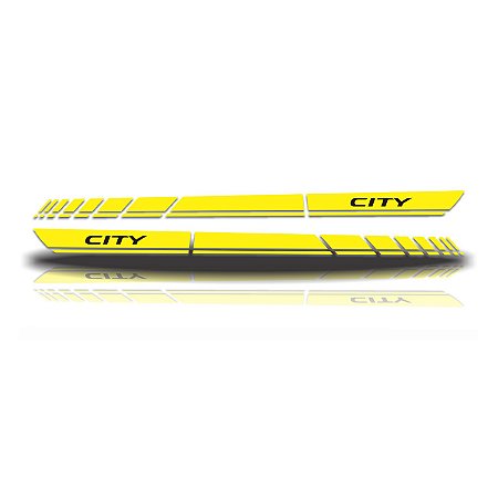 Adesivo Faixa Lateral Honda City