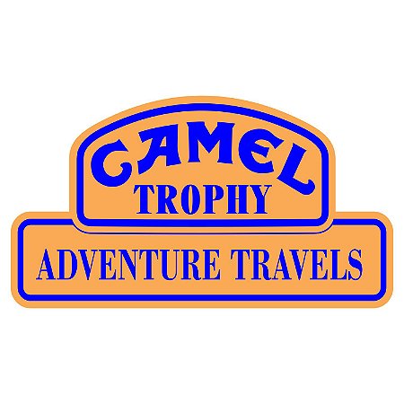 Emblema Adesivo Camel Jeep Willys Renegade Cherokee 8x15