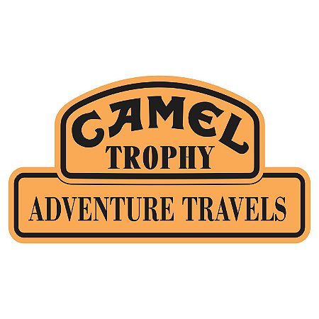 Emblema Adesivo Camel Jeep Willys Renegade Cherokee 8x15