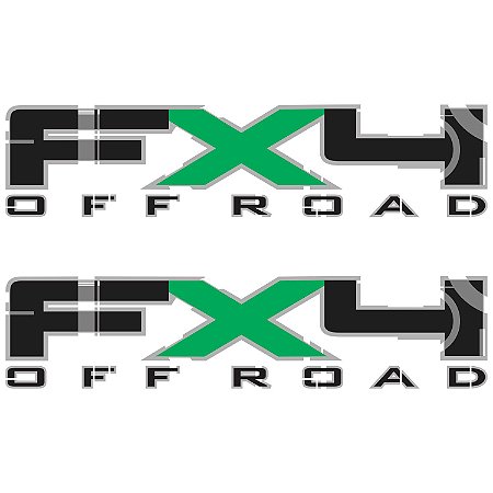 Par Adesivos Fx4 Off Road Ford