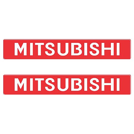 Par Adesivos Mitsubishi Porta Pajero Sport 2009