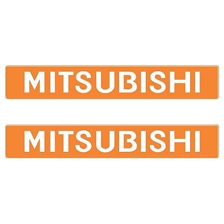 Par Adesivos Mitsubishi Porta Pajero Sport 2009