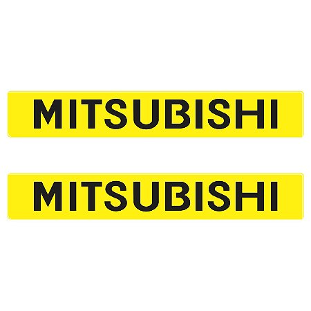 Par Adesivos Mitsubishi Porta Pajero Sport 2009