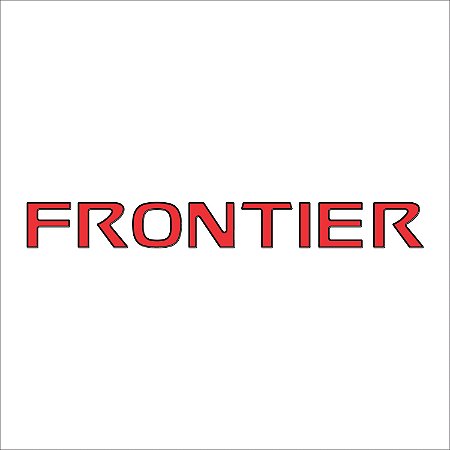 Emblema Adesivo Resinado Nissan Frontier Tampa Traseira
