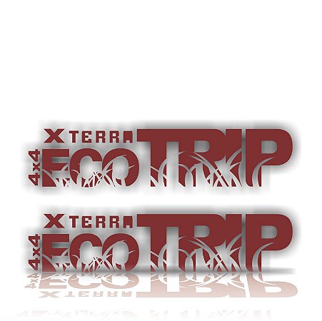 Adesivo Faixa Lateral Nissan Xterra Eco Trip 4x4