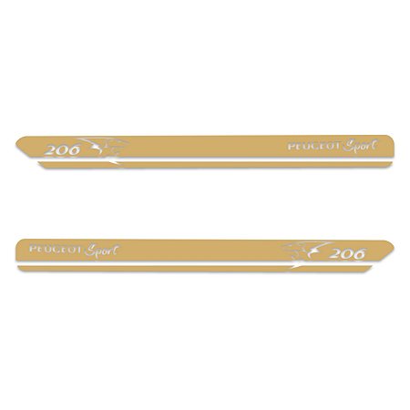 Faixa Adesiva Carro Peugeot 206 Sport