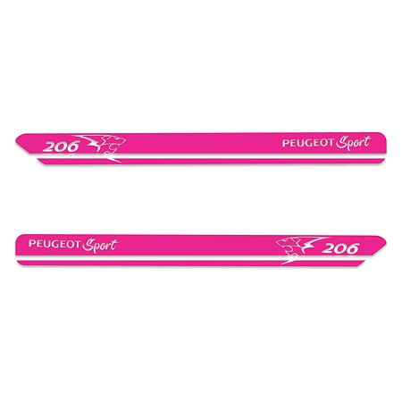 Faixa Adesiva Carro Peugeot 206 Sport