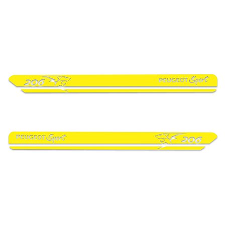 Faixa Adesiva Carro Peugeot 206 Sport