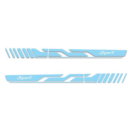 Faixa Adesiva Carro Peugeot 206 Sport M2