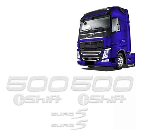 Adesivos Euro 5 500 I.shift  Fh 10/15 Cromado-genérico