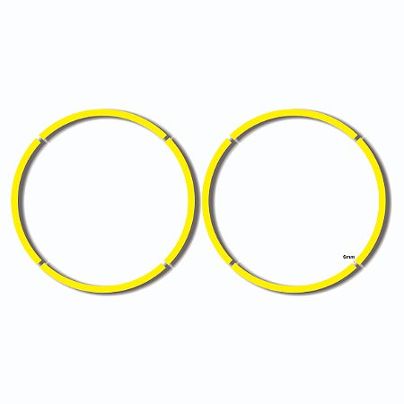 Friso Refletivo Adesivo Roda Cb 600 F Hornet Amarelo compatível