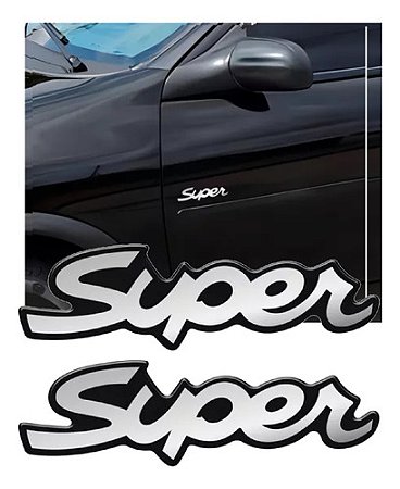 2 Adesivos Super Compatível Corsa 1996/2001 Resinado Cromado