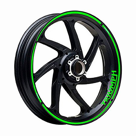Adeseivo Friso Refletivo Roda Compatível Explorer Xca Verde