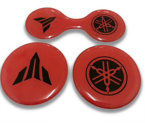 Adesivo 3d Suporte Fluido Freio Red Moto Compatível Mt 03