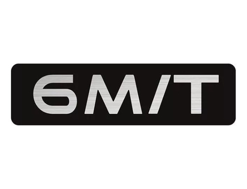 Adesivo 6 M/t Nissan Frontier 08/15 Emblema Tampa Traseira