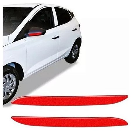 Adesivo Acessório Retrovisor Hb20sport Aplique Vermrefletivo