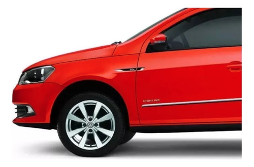 Adesivo Aplique Resinado Cromado Volkswagen Carro Gol