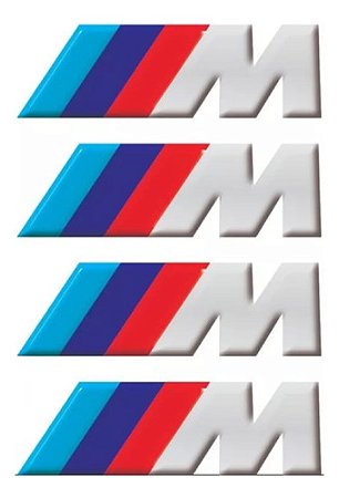 Adesivo Bmw M Pinça De Freio M1 M3 M5 X5 X6 118i 125 320 330