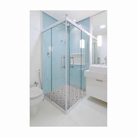 Adesivo Para Piso Antiderrapante Lavável Ladrilho Granilito