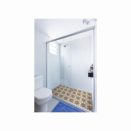 Adesivo Para Piso Antiderrapante Lavável Ladrilho Imperial