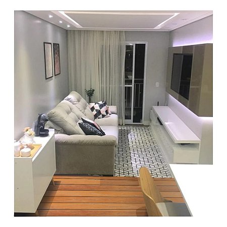 Adesivo para Piso com Laminação Antiderrapante Modelo Madeira