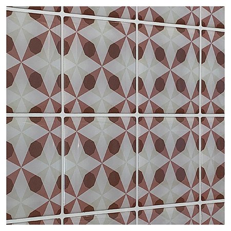 Pastilha Adesiva Ornamental Kit 4 Placas Adesivo 3M