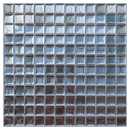 Pastilha Adesiva Mini Glass Kit 4 Placas Adesivo 3M