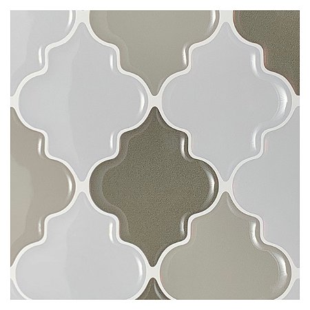 Pastilha Adesiva Ibiza Cinza Kit 4 Placas Adesivo 3M
