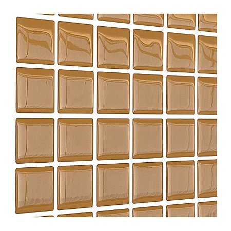 Pastilha Adesiva Marrom Seridó Kit 4 Placas Adesivo 3M