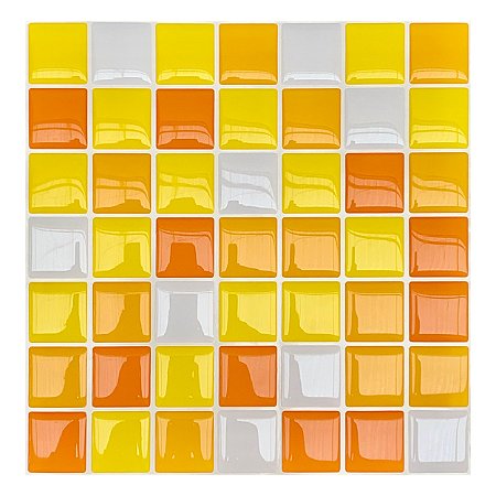 Pastilha Adesiva Miscelânea Amarela Kit 4 Placas Adesivo 3M