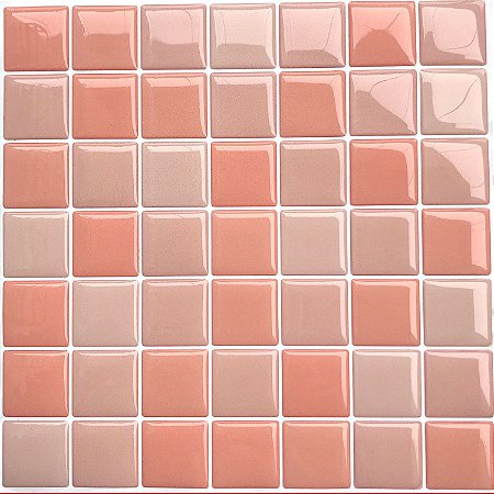 Pastilha Adesiva Resinada Laranja Nude Kit 4 Placas 3M
