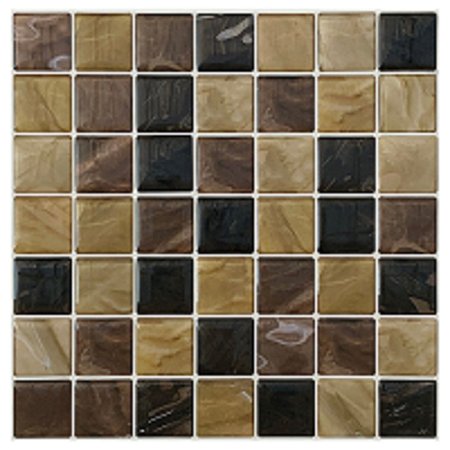 Pastilha Adesiva Resinada Deserto Kit 4 Placas Adesivo 3 M