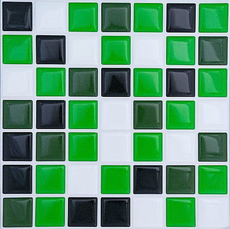 Pastilha Adesiva Resinada Miscelânea Verde Kit 4 Placas 3M