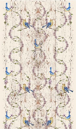 Papel de Parede Decorativo Barroco