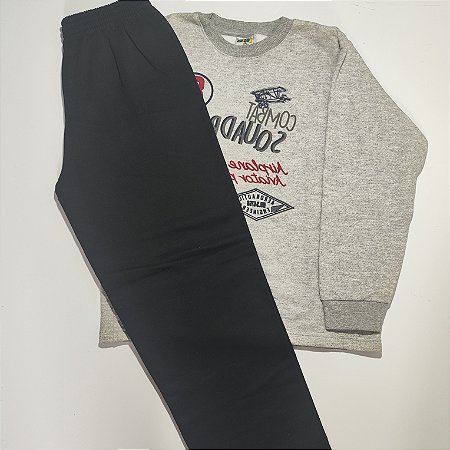 Conjunto de moletom menino Tam 8