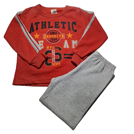 Conjunto moletom menino Tam 8