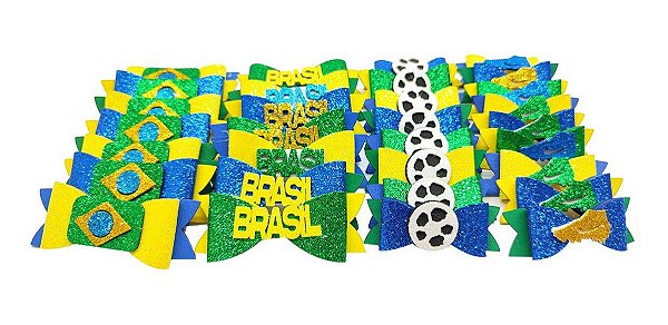 kit 20 laço Lacinhos glitter COPA P,M &G PetShop Cães Gatos